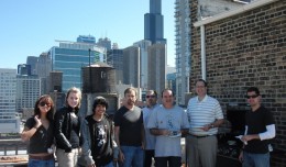 rooftop grilling at design engine