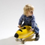 Child and Torpedo Scooter