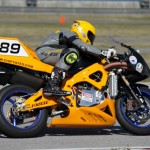 Chip Yates has made a name for himself by setting a record and over the  by going over 200 miles per hour on his electric Superbike
