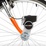 EcoXPower converts pedal-power into electricity for both headlights and a smartphone