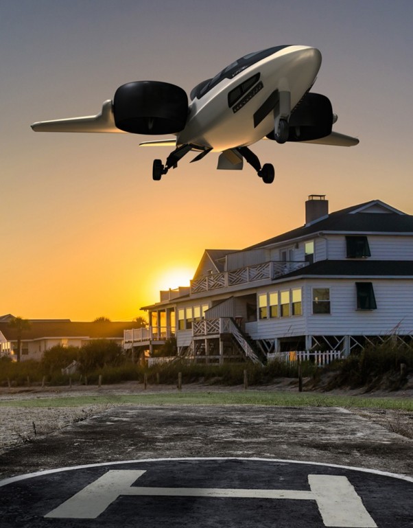 The TriFan 600 has the ability to land in places planes can't reach.
XTI Aircraft