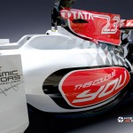 Daniel Simon Creates Livery for HRT Formula 1 Car