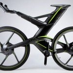 The CERV concept bike dynamically adjusts the position of the headset based on the terrain being covered The CERV concept bike dynamically adjusts the position of the headset based on the terrain being covered