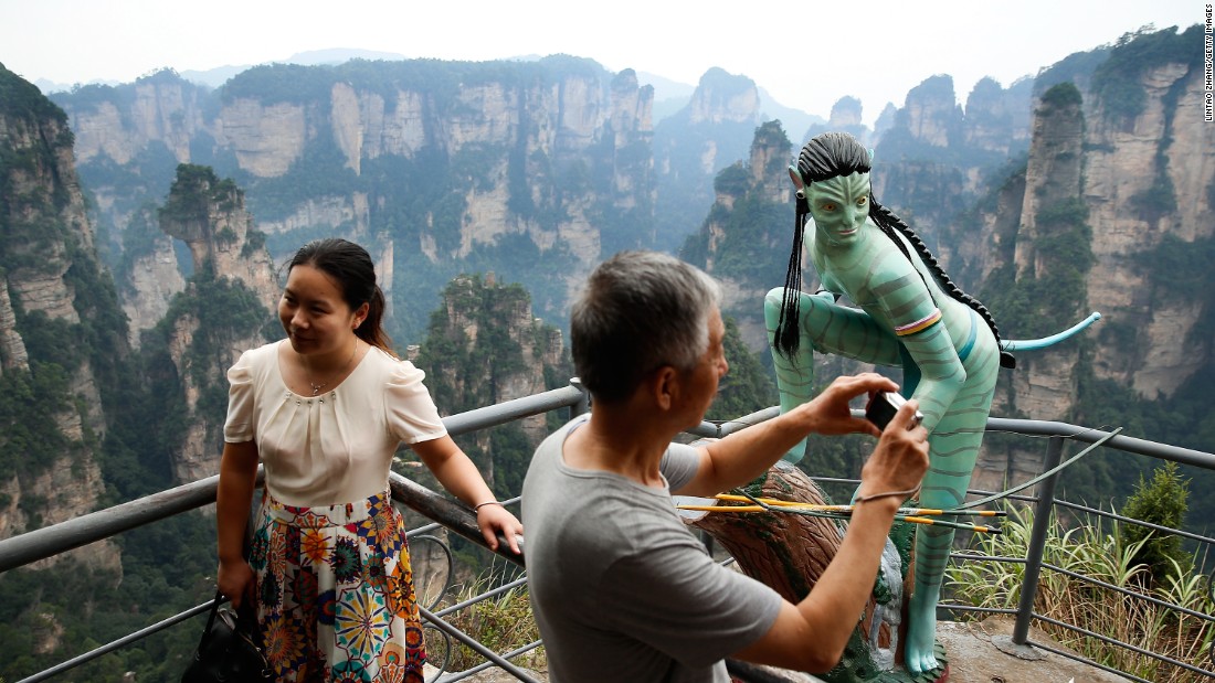 Zhangjiajie Grand Canyon was the inspiration behind James Cameron's 2009 film, Avatar  Credit: CNN