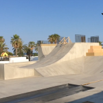  Skate park that was built for the hoverboard in  Cubelles Image: El Patin