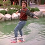 In "Back to the Future 2" Marty Mcfly flys with a hoverboard when they visit the year 2015. Coincidence?