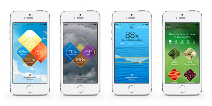 The Edyn offers several insights into your garden's condition