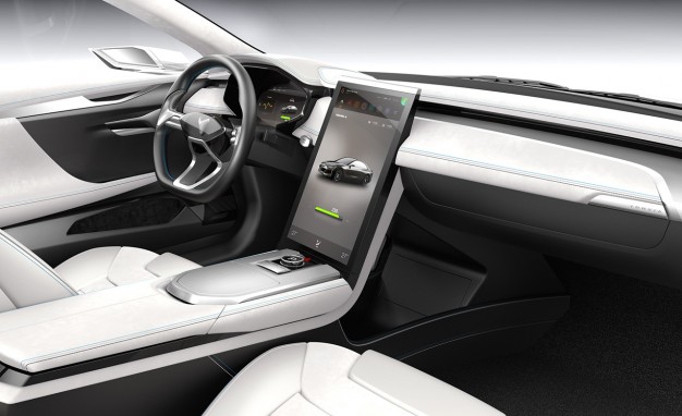Youxia Ranger X Interior is even identical to that of Tesla.