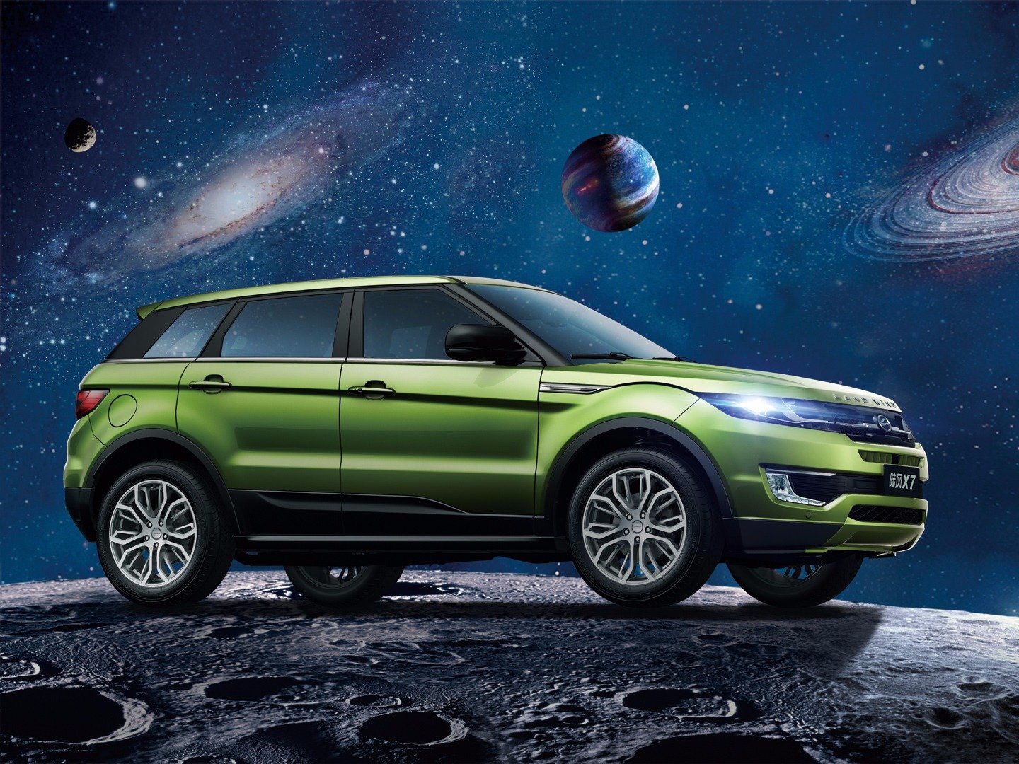 LandWind X7, a knockoff for Land Rover's Evoque SUV sells for about $21,000 Image: LandWind