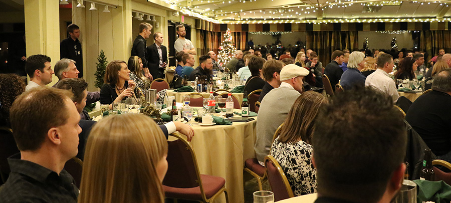 CCS racing banquet & that's just part of the full room.