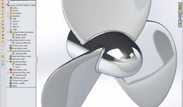 Solidworks Boat Propeller