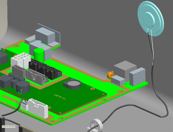 Determine wire lengths with Creo Harness design