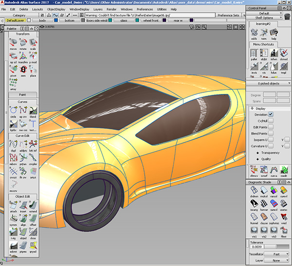 Alias Auto: Class-A Automotive Surfacing | Design Engine