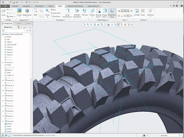 Creo Pirelli Motocross Tire