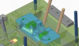 Creo mold design