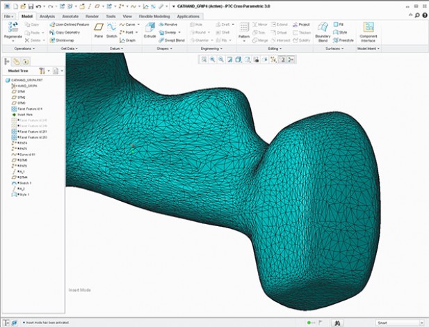 Creo Surfacing Restyle Reverse Engineering Rex Design Engine