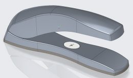 Creo Stapler created using Top down design portion of the Creo training class