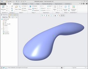 water masage wand created using PTC Creo Freestyle tools