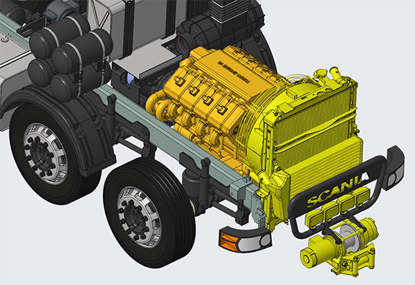 Creo large assembly management