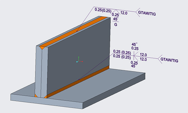 in-class example Creo groove weld