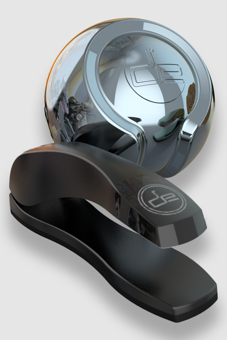 Renderings from a 3D CAD training class with the Design Engine logo