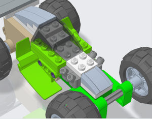Lego Racer Creo 7.0 model