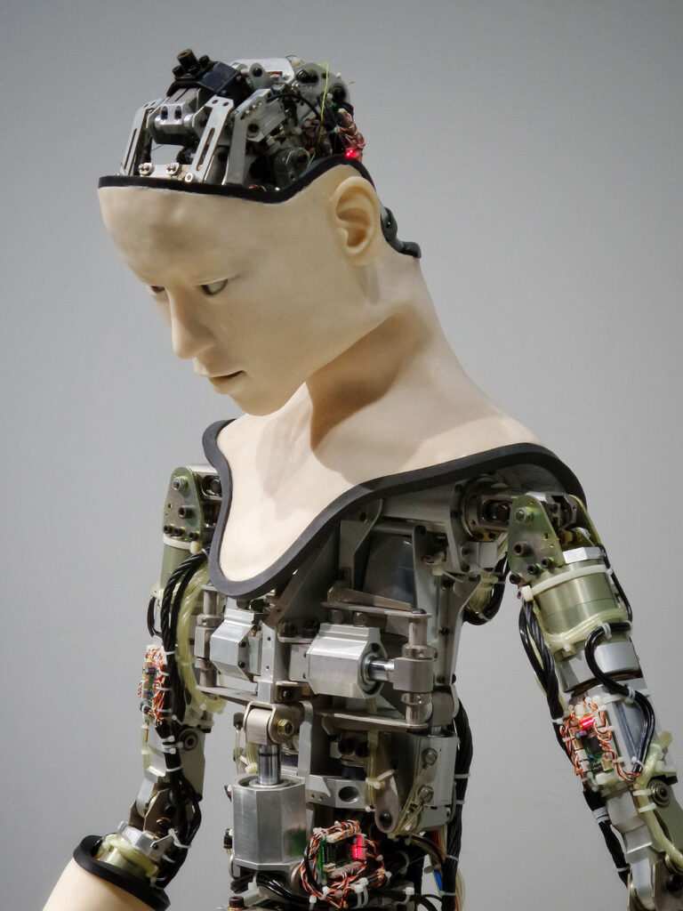 A picture of an Artificial Intelligence robot